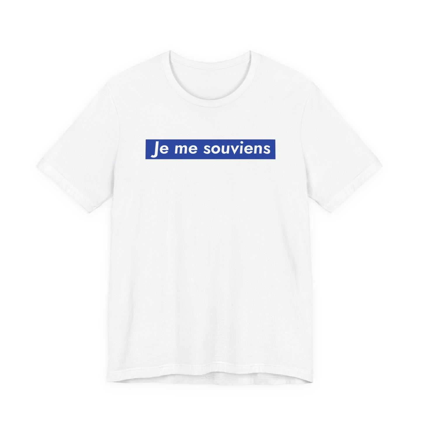Je me souviens