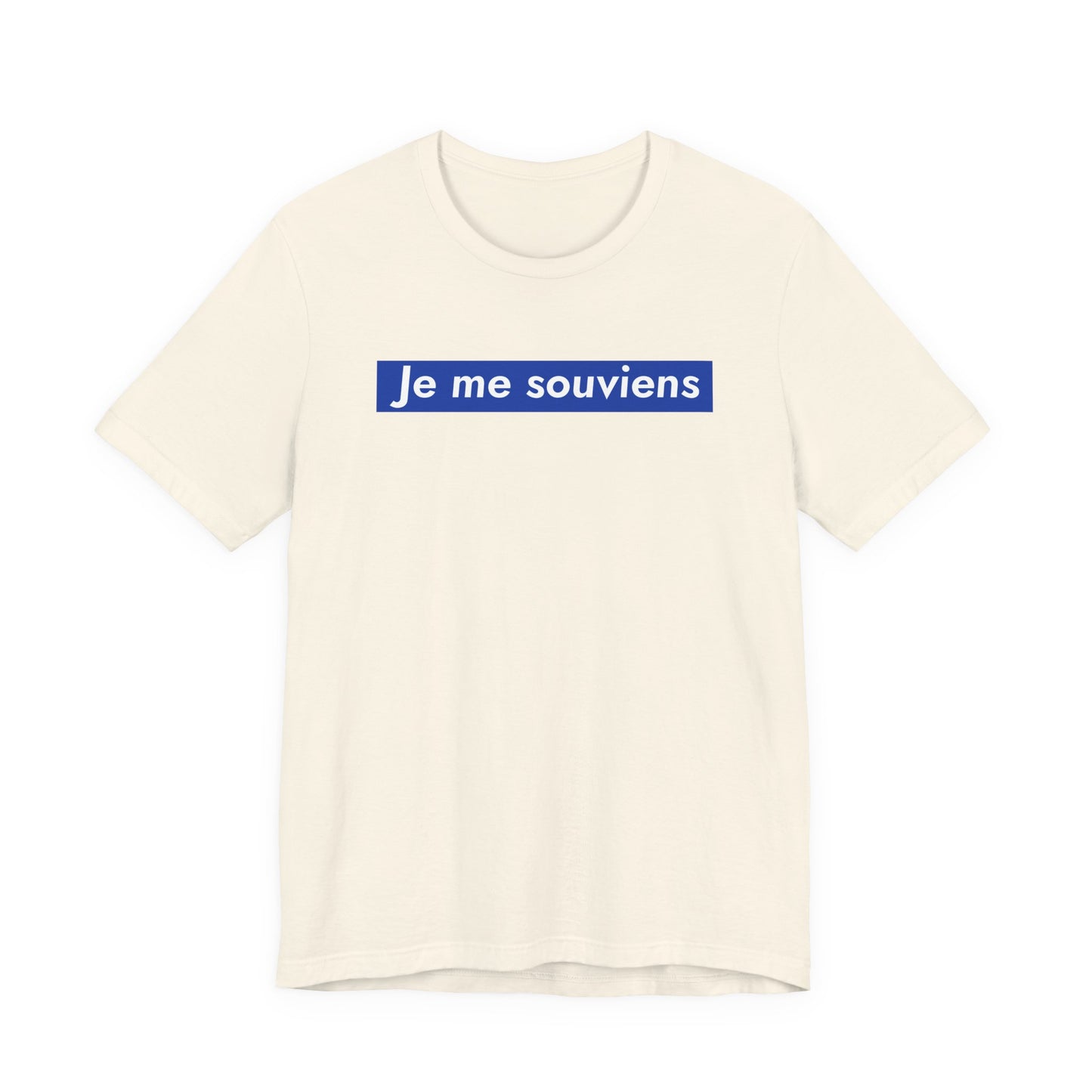 Je me souviens